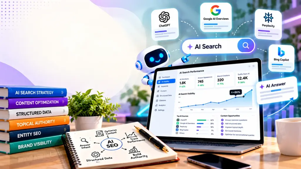 ai search optimization workspace
