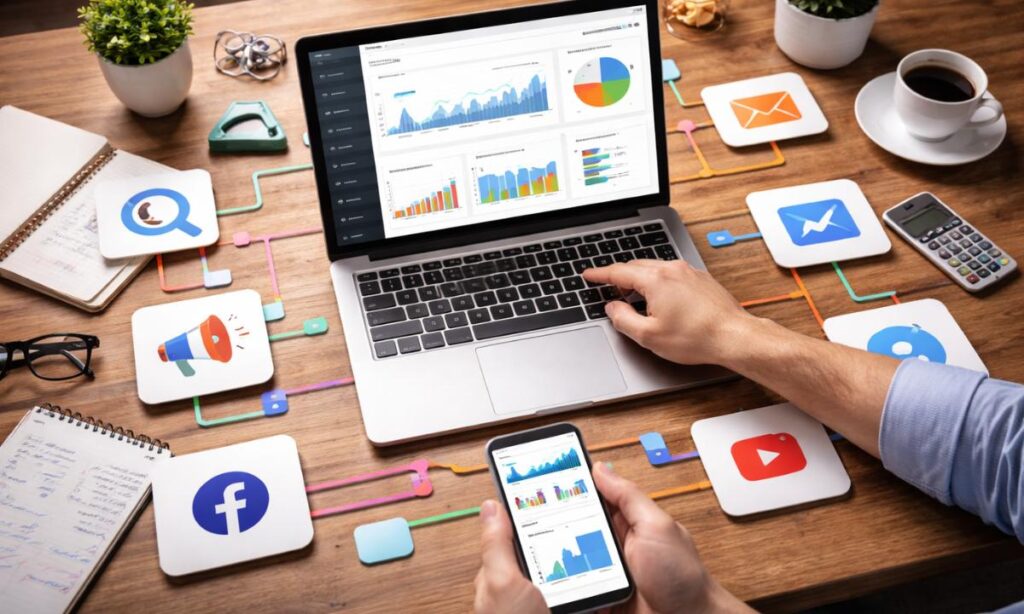 Multi-Channel Campaign for Service Business